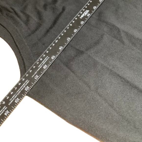 Joseph Abboud Black Merino Wool Men's Vest XL Sleek Comfortable Classic - Picture 7 of 7